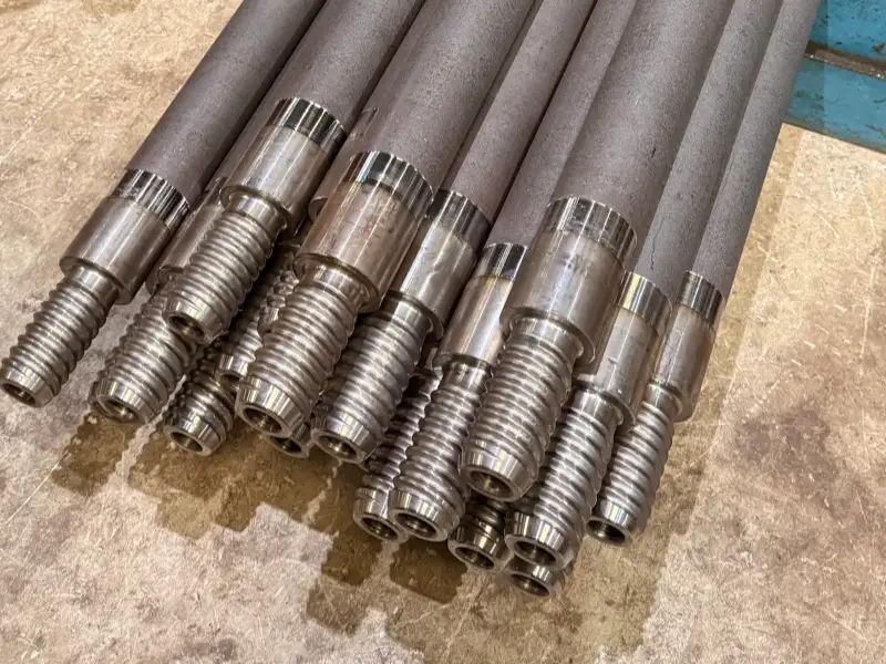 Threaded Drill Rod Friction Welding​
