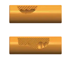 Manguitos de acoplamiento T51 para perforación con martillo en cabeza-2