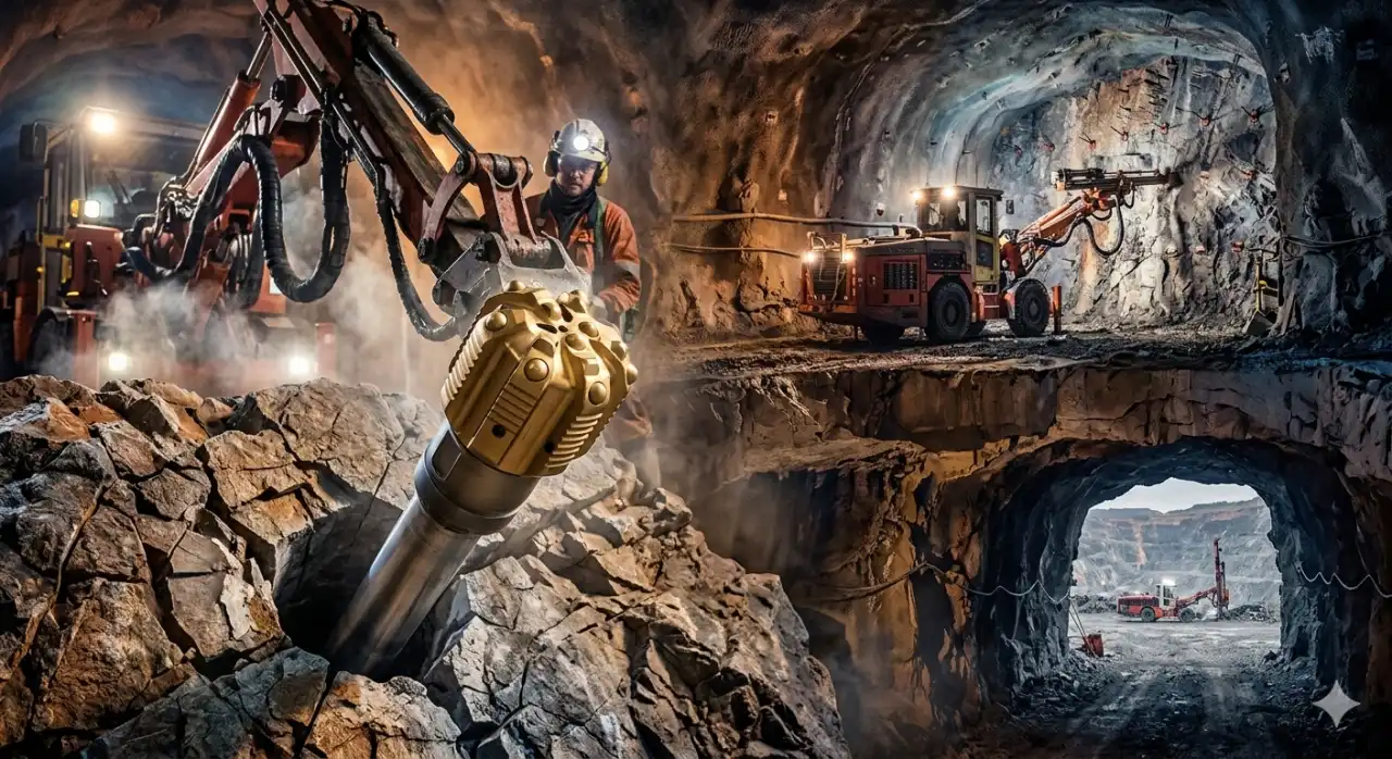 Aplicaciones de la broca de botón ST68 Retrac