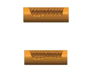 Manguito de acoplamiento R32 de puente completo y reducción para perforadoras mineras
